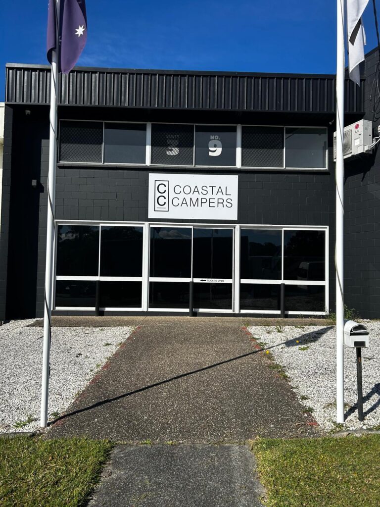 Coastal Campers Southport Queensland showroom